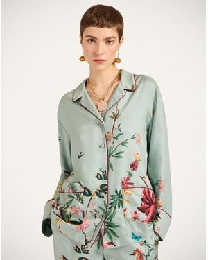 La DoubleJ Pyjama Shirt - Green
