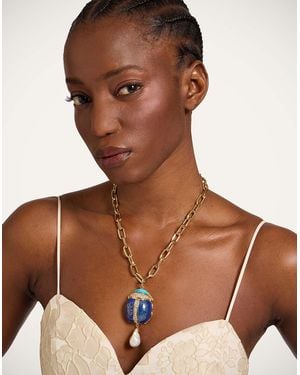 La DoubleJ Talismania Necklace - Brown