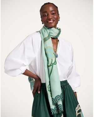 La DoubleJ Scarf (70X180) - Green