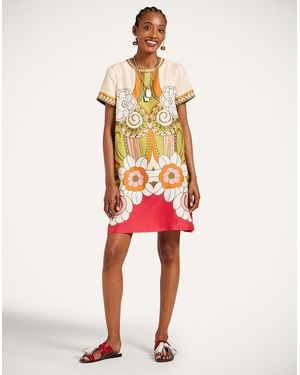 La DoubleJ Mini Swing Dress - Red