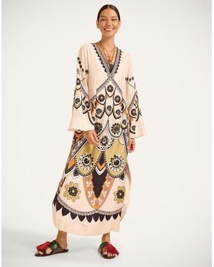 La DoubleJ Twin Flame Dress - Natural