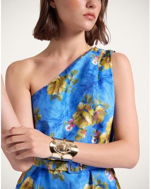 La DoubleJ Scarab Cuff - Blue