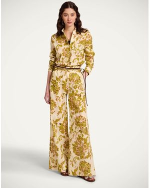 La DoubleJ Palazzo Trousers - Metallic