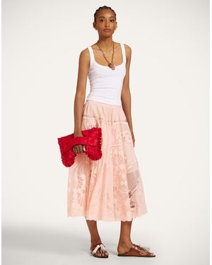 La DoubleJ Duchess Skirt - Pink
