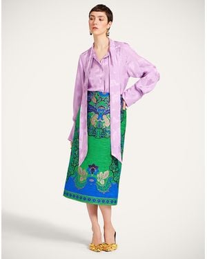 La DoubleJ Pencil Skirt - Pink