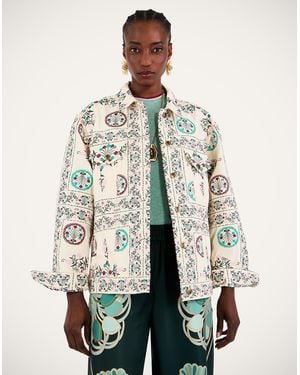 La DoubleJ The Oversized Jean Jacket - Natural