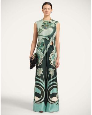 La DoubleJ Palazzo Trousers - Green