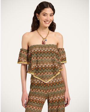 La DoubleJ Sand Dollar Top - Green