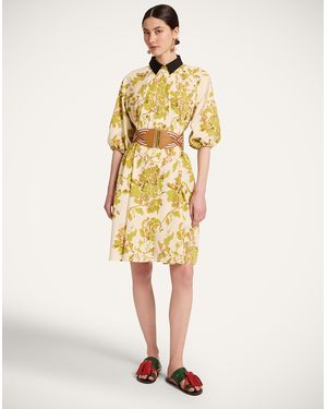 La DoubleJ Sunburst Dress - Metallic