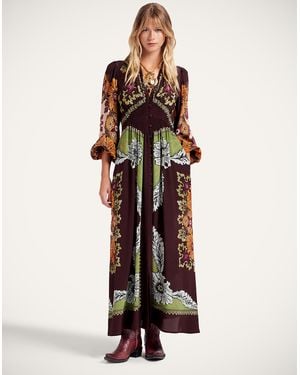 La DoubleJ Long Camerino Dress - Brown