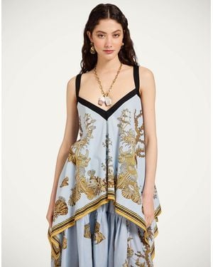 La DoubleJ Cinch Top - Blue
