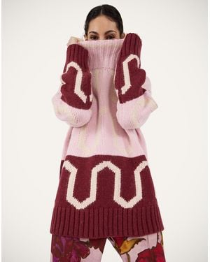 La DoubleJ Comber Turtleneck - Red