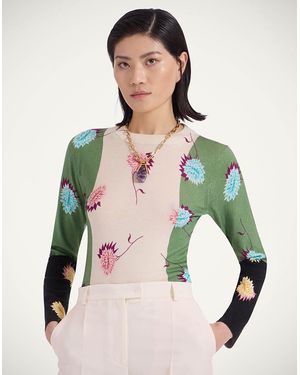 La DoubleJ Silky Crew Neck - Multicolour