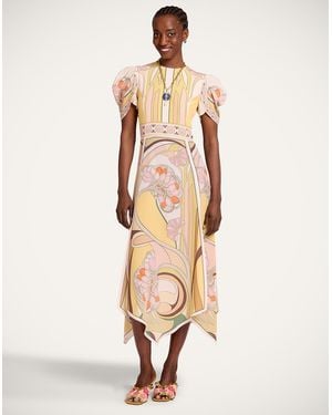La DoubleJ Cherie Scarf Dress - Natural