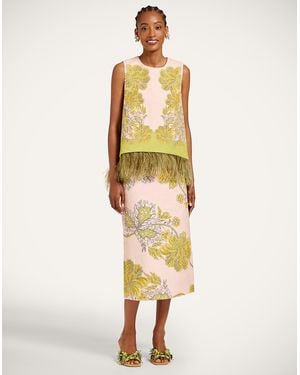 La DoubleJ Pencil Skirt - Metallic