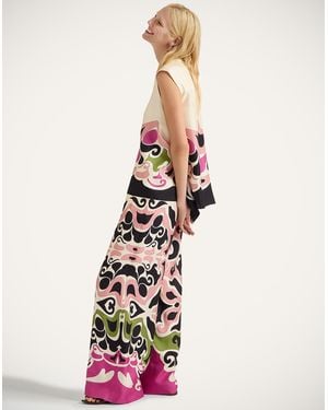 La DoubleJ Palazzo Pants - White