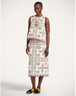 La DoubleJ Pencil Skirt - Natural