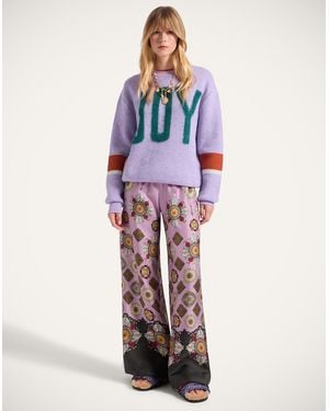 La DoubleJ Palazzo Trousers - White