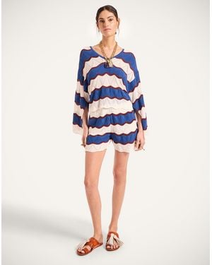 La DoubleJ Hang Ten Shorts - Blue