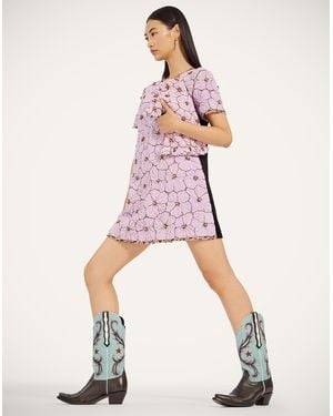 La DoubleJ Mini Swing Dress - Pink