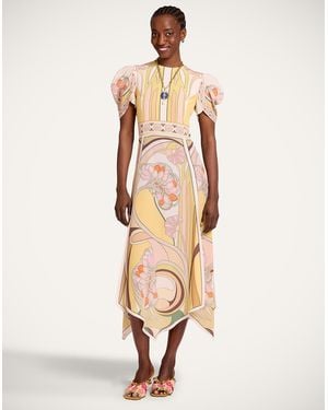 La DoubleJ Cherie Scarf Dress - Natural