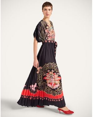 La DoubleJ Accordion Dress - White