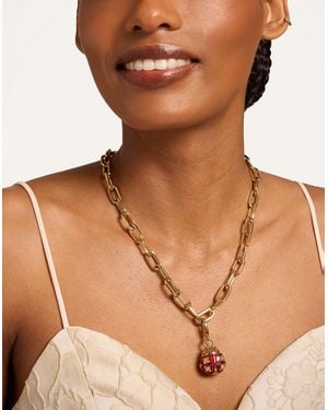 La DoubleJ Lady Scarab Charm - Natural