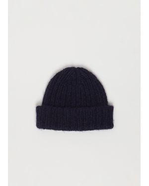Wommelsdorff Patti Cashmere Silk Beanie - Blue