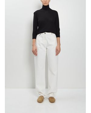 The Row Burty Cotton Jean - White