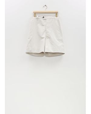 Margaret Howell Cotton Relaxed Shorts - White