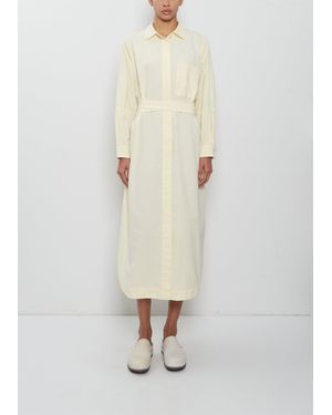 Casey Casey Waga Paper Cotton Shirt Dress - White