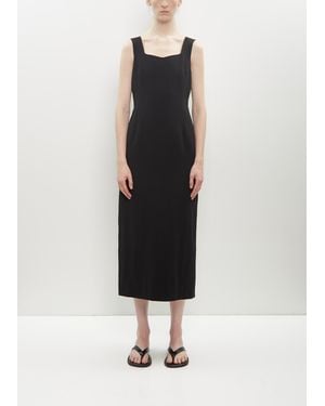 ワンピース AURALEE / WASHED LINEN SLIP DRESS rennes — Auralee | Wrinkled Washed Finx Dress in White