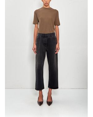 The Row Falesia Cotton Jean - White