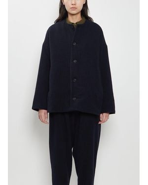 Casey Casey Julia Wool Cashmere Jacket - Blue