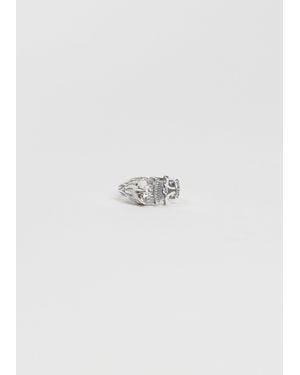 Yohji Yamamoto Wolf Dagger Ring - White