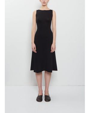 Extreme Cashmere N°468 Gabrielle Merino Wool Cashmere Dress - Black