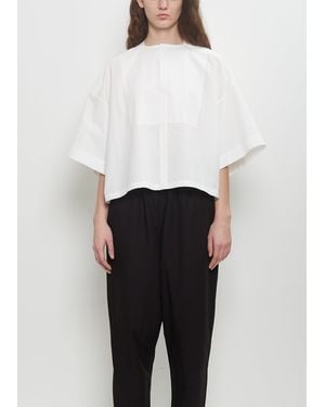 Toogood The Cook Cotton Top - White