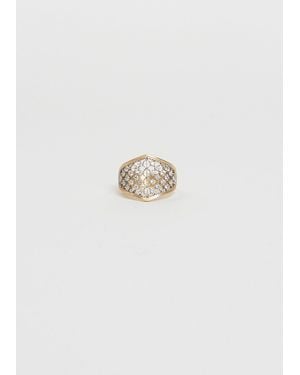 NIKOLLE RADI White Diamonds Corset Ring