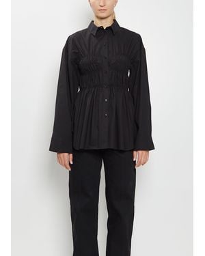 Cecilie Bahnsen Braxton Cotton Shirt - Black