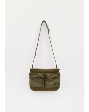 Porter-Yoshida and Co Force Technical Shoulder Bag - White