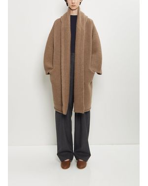 Lauren Manoogian Capote Alpaca Coat - Natural