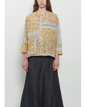 Visvim Augustine Tunic Khadi Bandana P.w. W - Blue