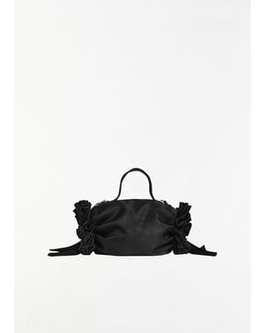 Simone Rocha Double Ribbon Rosette Bag, Mini - White