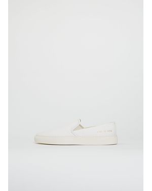 Common Projects Canvas Minimal Low Trainer - White