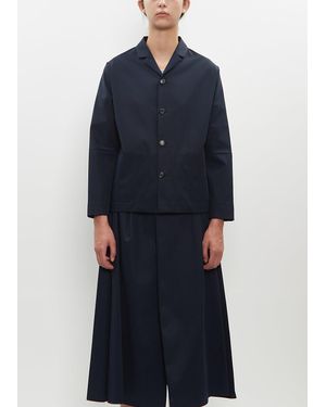 Stephan Schneider Technical Cotton Special Paneled Jacket - Blue