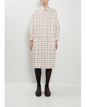 Toogood The Framer Linen Cotton Dress - White