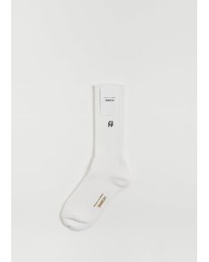 Comme des Garçons Stretch Cotton Socks - White