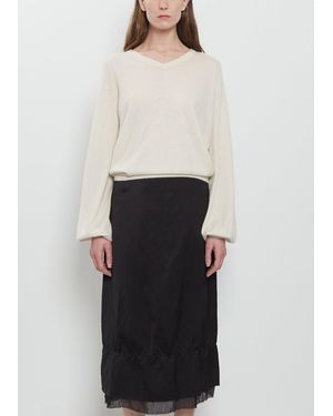 Frenckenberger Mini Gypsy Cashmere Jumper - White