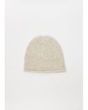 Wommelsdorff May Cashmere Silk Beanie - White