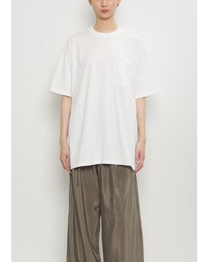 Ssstein Oversized Pocket Tee - White